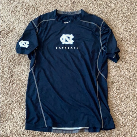 Nike Other - Carolina Baseball Nike Pro Short sleeve